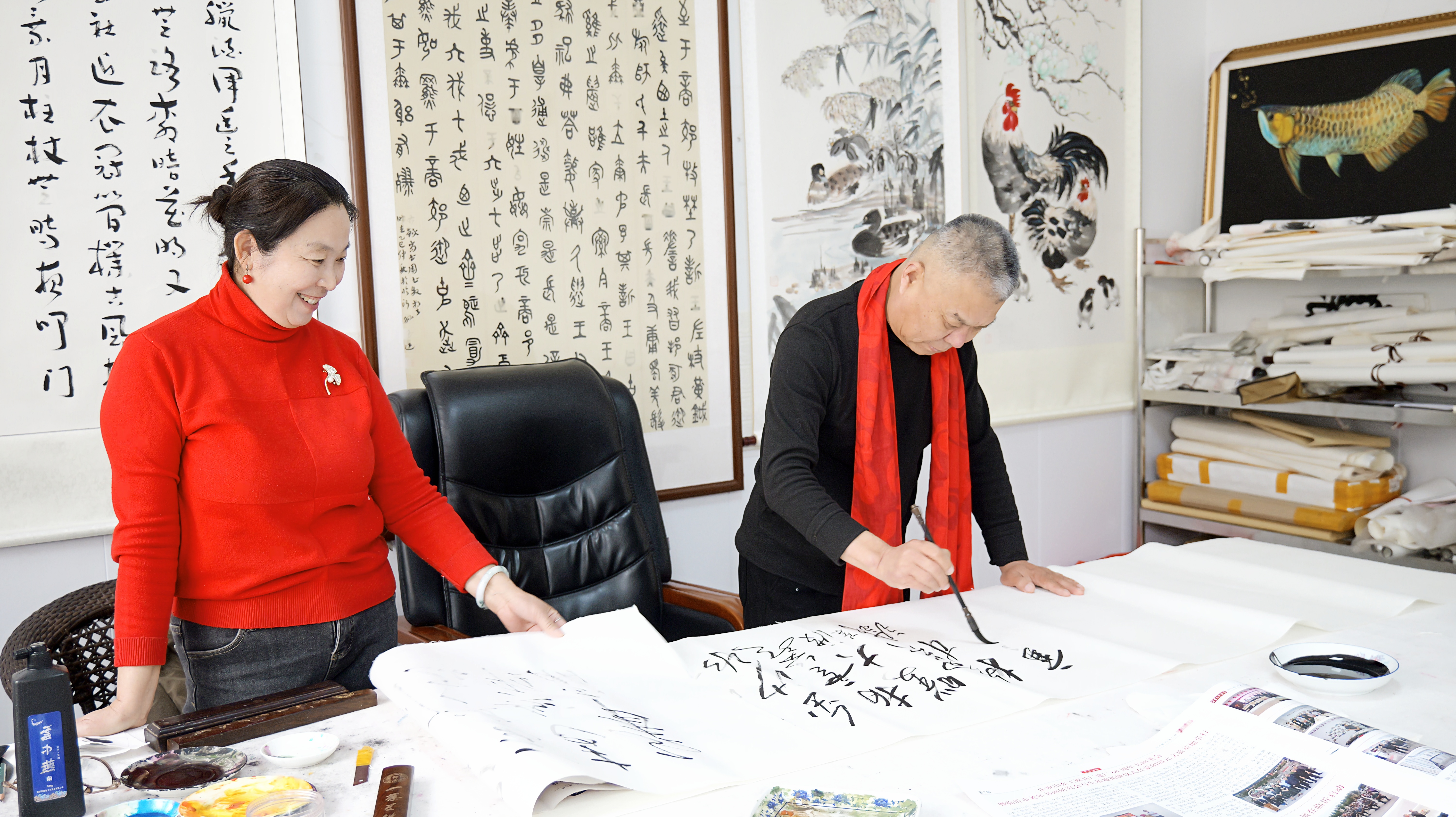 联韵迎新春 翰墨启新程